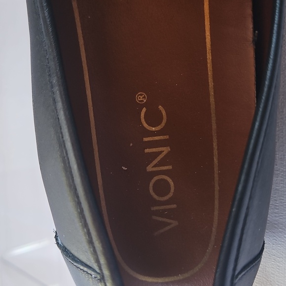 Vionic Evie Women's Orthotic Support Black Leather Loafer 8.5 - Picture 8 of 10
